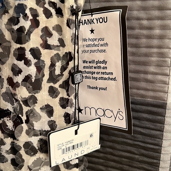 Laundry by Shelli Segal Animal Printed Mini Dress - Picture 3 of 5